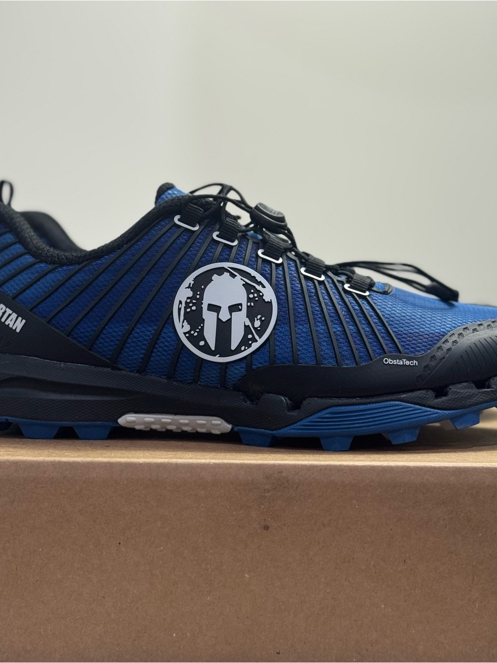 Spartan Craft RD Pro OCR running shoes in a blue and black Brand New 7.5 Women